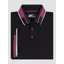 Mish Mash 2961 Oslo Polo T-shirt Black/Hot Pink